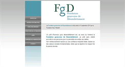 Desktop Screenshot of desendettement.ch